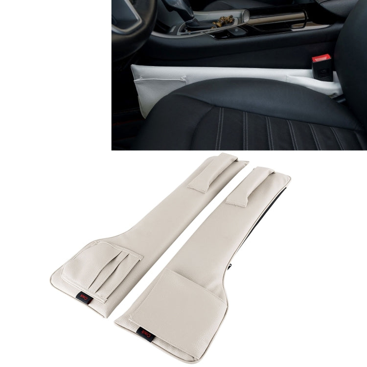 A Pair Universal Car Seat Catcher Gap Console Filler Seat Side Pocket Organizer Catcher Leak-Proof Seat Crevice Storage Bags, Seat Anti Tampon Pad 1, Seat Anti Tampon Pad 2, Seat Anti Tampon Pad 3, Seat Anti Tampon Pad 4