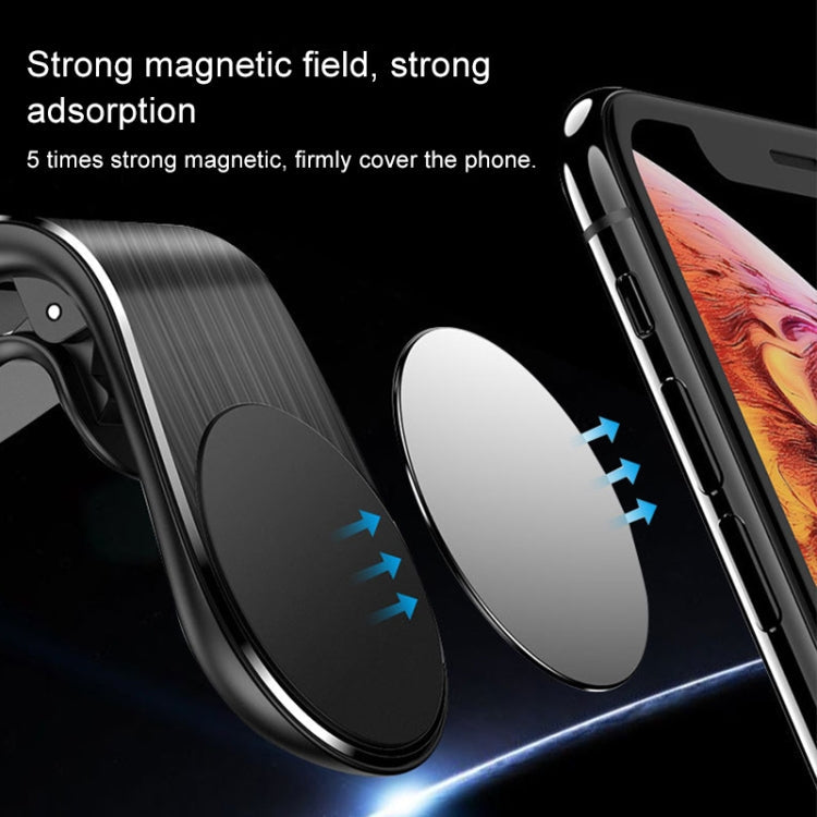 Car Metal Magnetic Air Outlet Mobile Phone Holder Bracket, Air Outlet Mobile Phone Holder