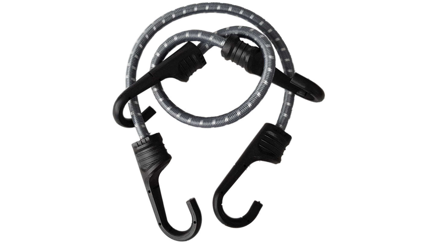 Bungee Cord Hook with PVC-coated Metal Hooks 40cm for Waterproof Tarpaulin Cover