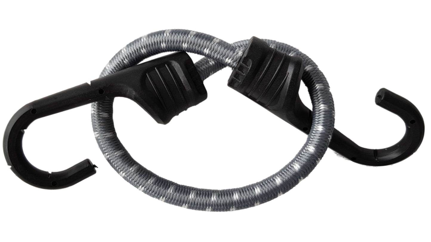 Bungee Cord Hook with PVC-coated Metal Hooks 40cm for Waterproof Tarpaulin Cover