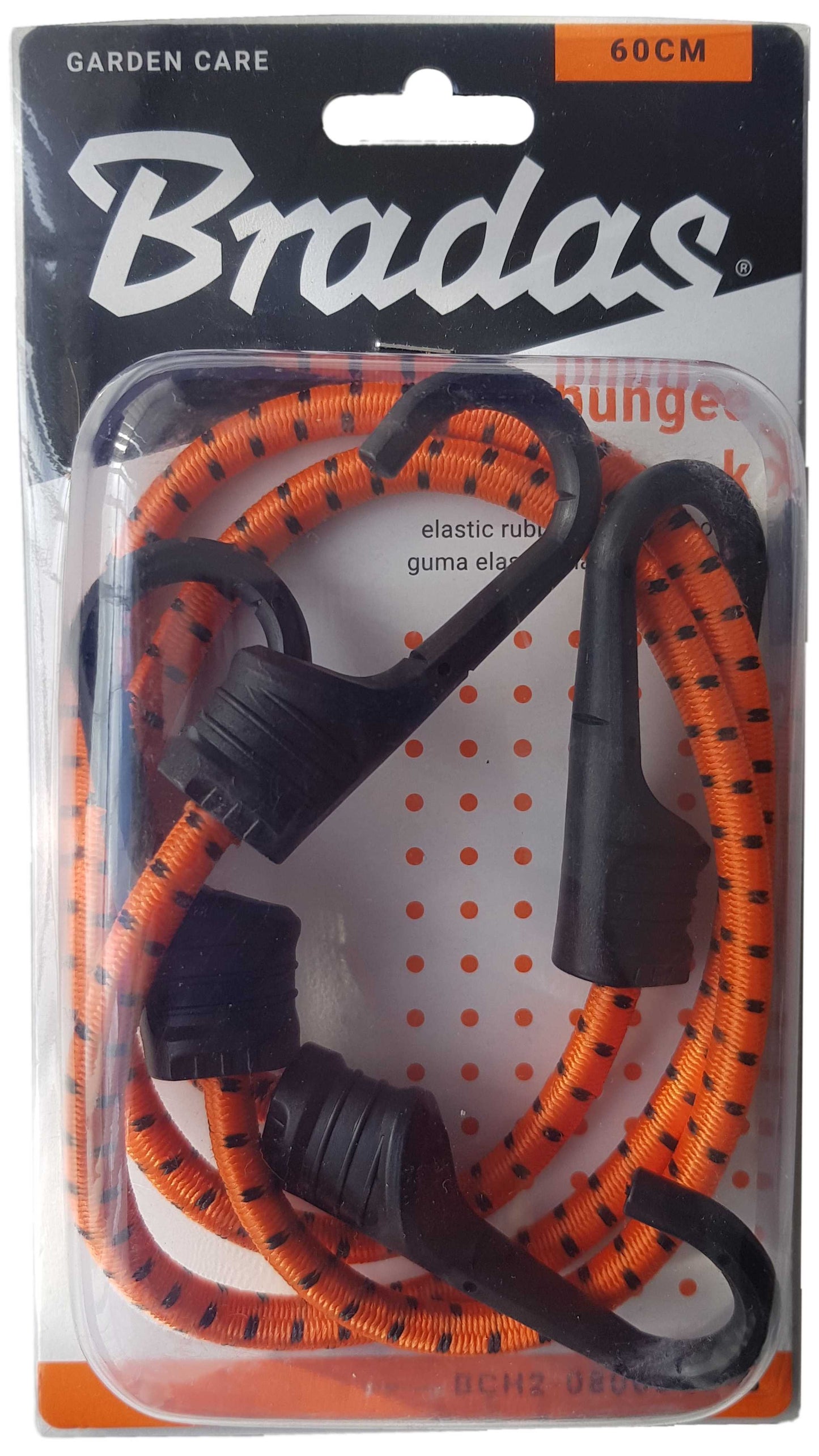 Bungee Cord Hook with PVC-coated Metal Hooks 60cm for Waterproof Tarpaulin Cover