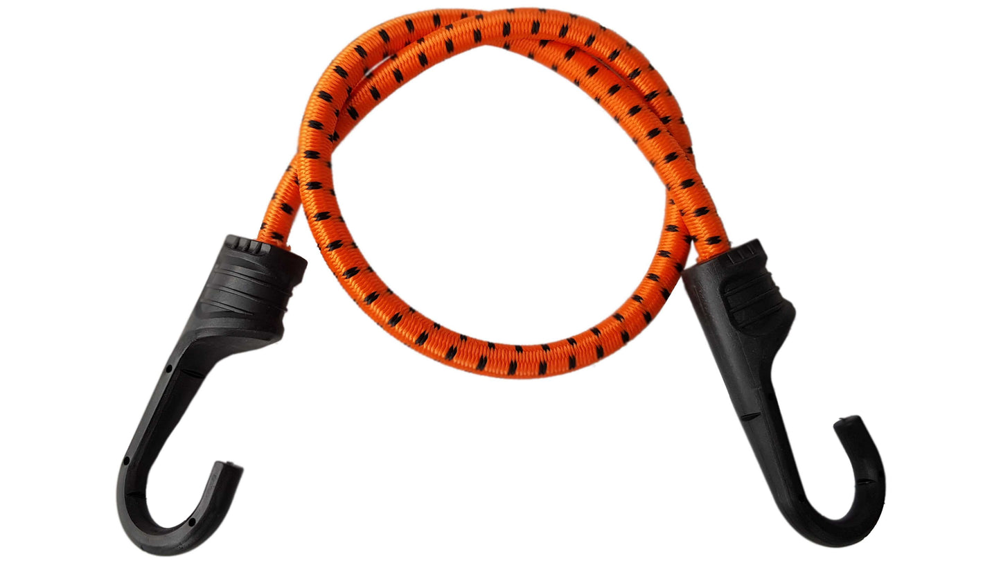 Bungee Cord Hook with PVC-coated Metal Hooks 60cm for Waterproof Tarpaulin Cover