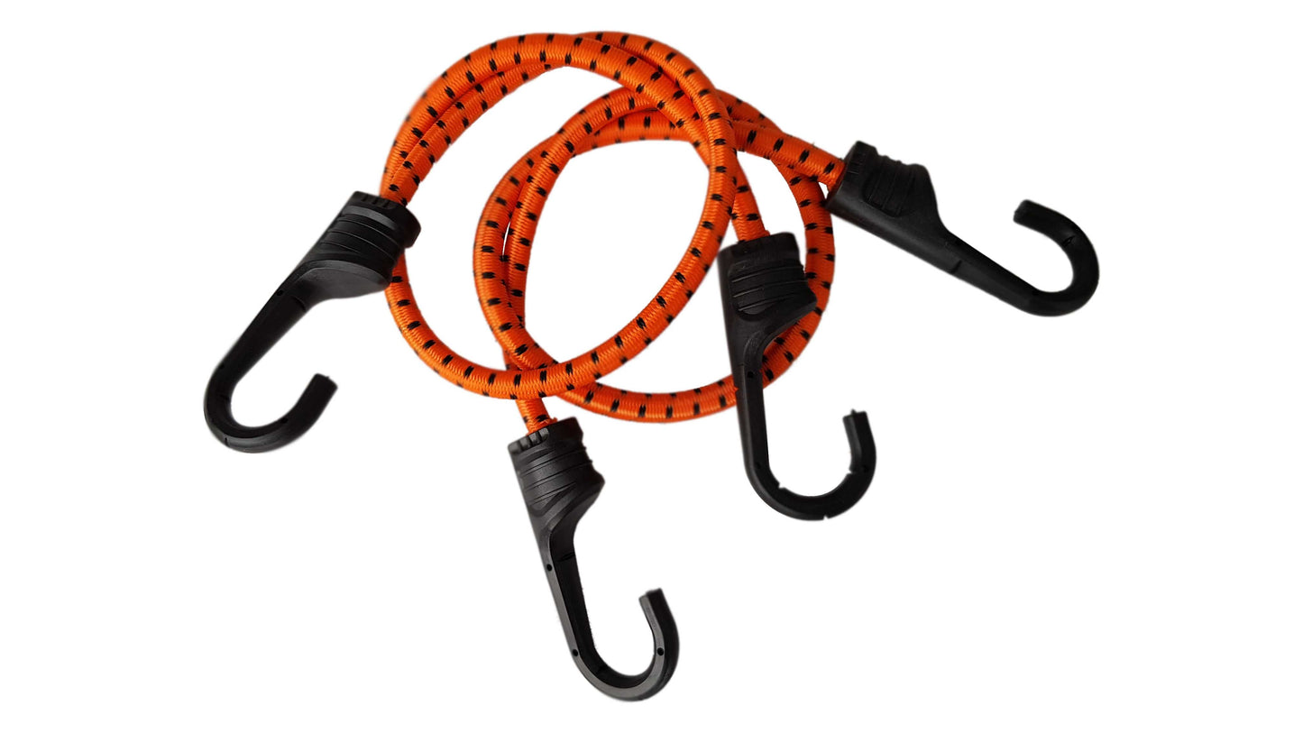 Bungee Cord Hook with PVC-coated Metal Hooks 60cm for Waterproof Tarpaulin Cover