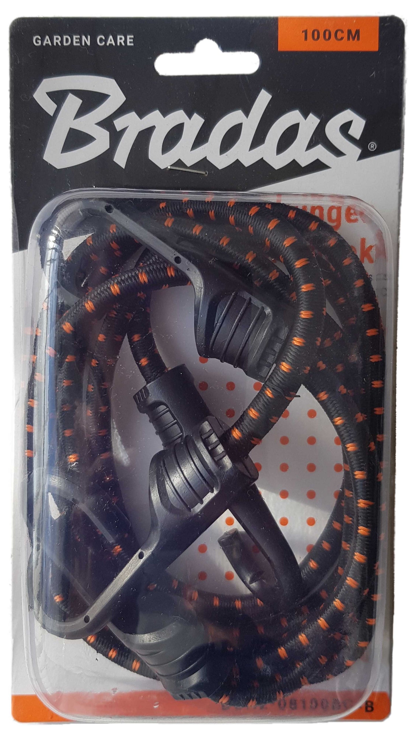 Bungee Cord Hook with PVC-coated Metal Hooks 100cm Cable Tie Pack Outdoor Cover