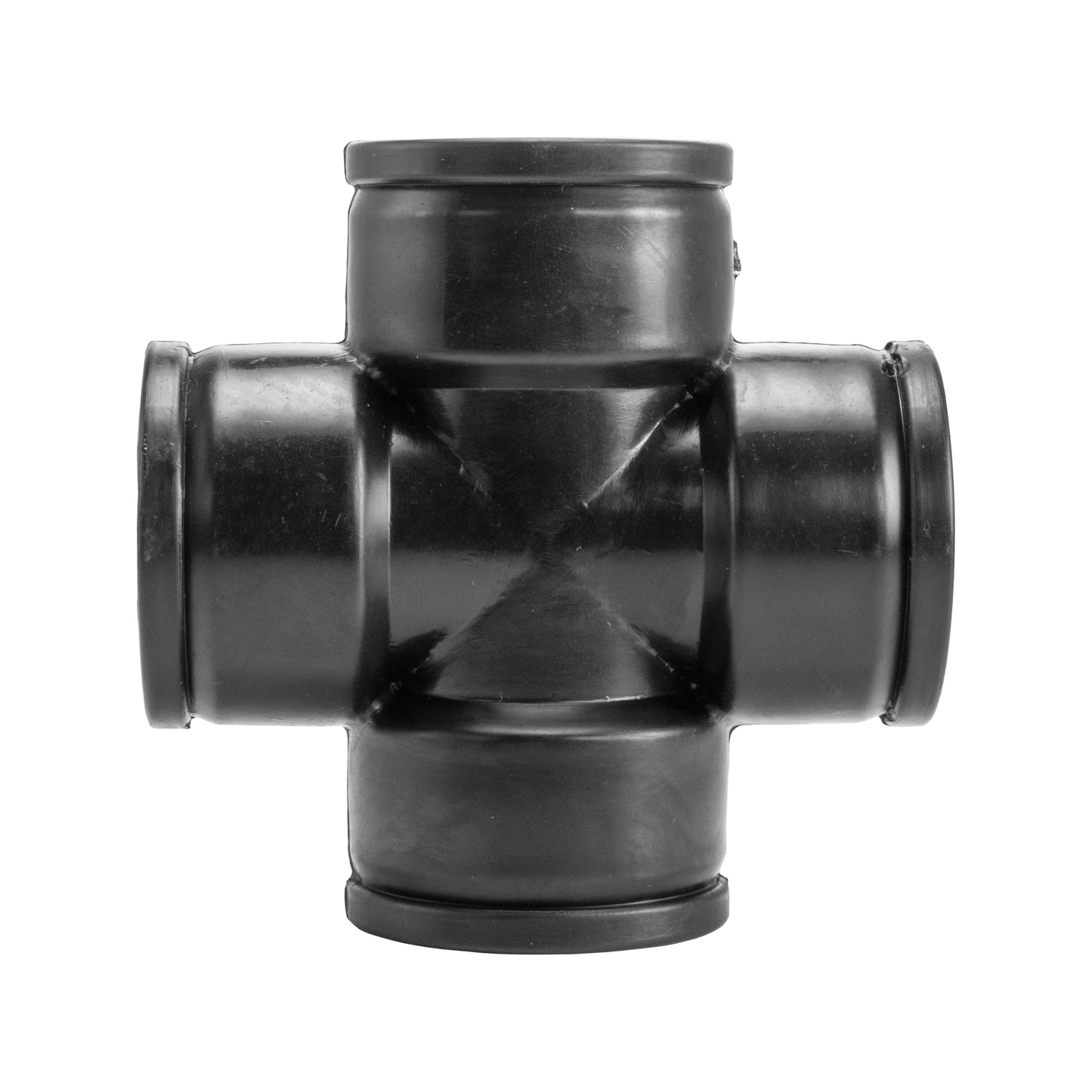 PP Cross 1in BSPF Drip Irrigation Fitting DIY Workshop Accessory