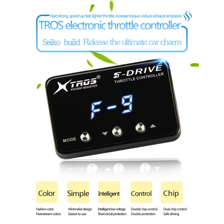 TROS KS-5Drive Potent Booster for Isuzu D-Max 2011- Electronic Throttle Controller