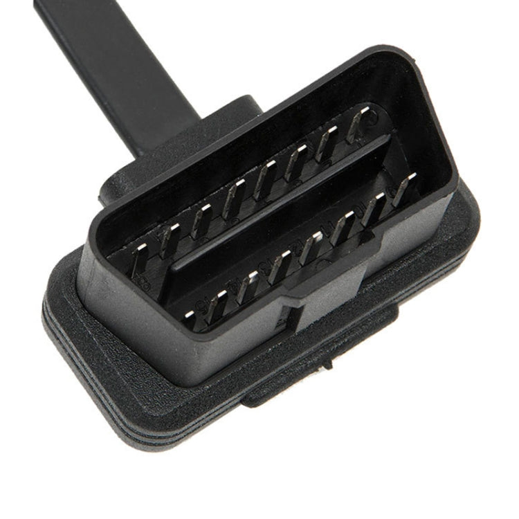 16PIN Car OBD Diagnostic Extended Cable OBD2 Male to Female Cable, Cable Length: 100cm, 100cm
