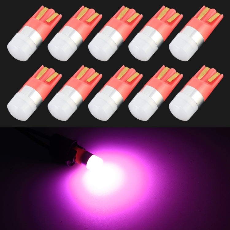 10 PCS T10 / W5W / 168 / 194 DC12V / 0.6W 1LEDs SMD-3030 Car Clearance Light
