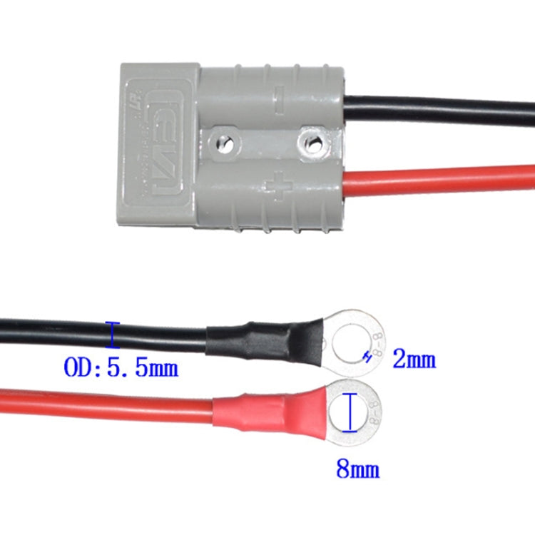 50A SMH Anderson Plug to O Shape Terminal Booster Cable, Length: 1m, Length: 1m