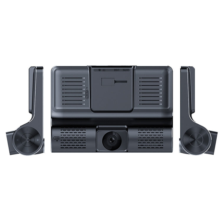 3 in 1 4 inch 170 Degree Wide Angle Night Vision HD 1080P Video Car DVR, Support Motion Detection / G-Sensor, 4 inch