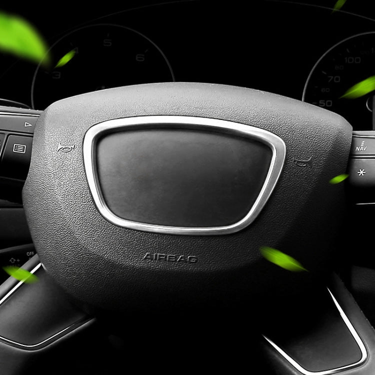 Car Auto Steering Wheel Ring Cover Trim Sticker Decoration for Audi