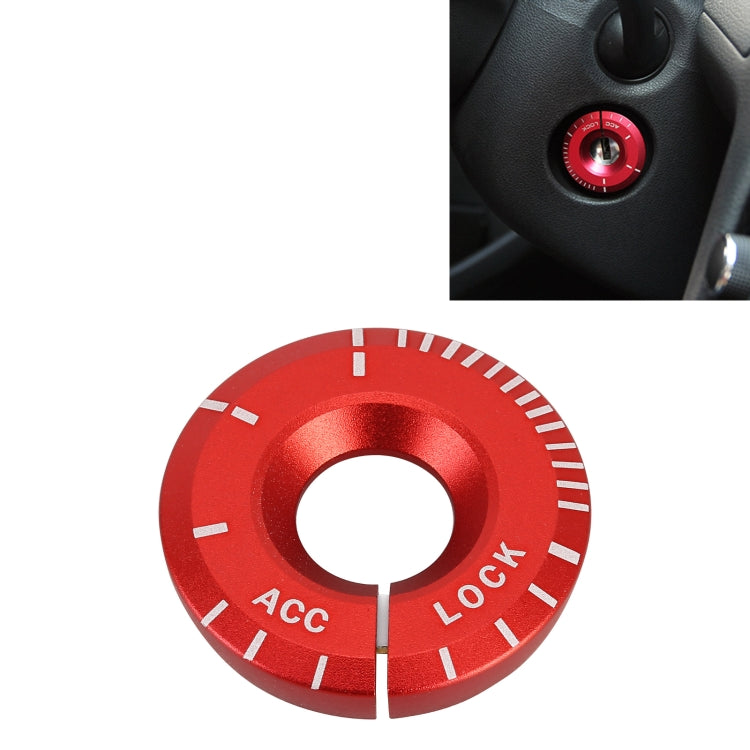For Volkswagen Metal Ignition Key Ring, Diameter: 4.8cm, For Volkswagen (Blue), For Volkswagen (Red), For Volkswagen (Silver)