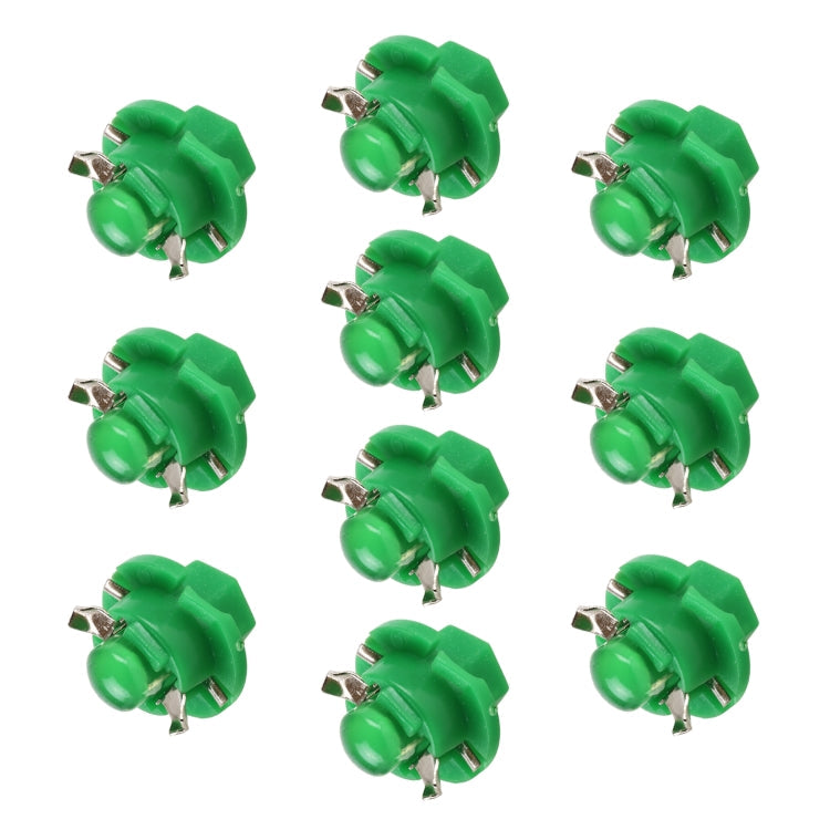 10 PCS B8.4 0.2W DC12V Wedge Instrument Panel COB LED Light Dashboard Gauge Cluster Indicator Lamp Bulb, B8.4 (Yellow Light), B8.4 (Ice Blue Light), B8.4 (Blue Light), B8.4 (Pink Light), B8.4 (Green Light), B8.4 (Red Light), B8.4 (White Light)