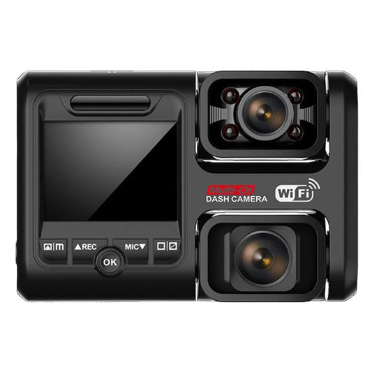Z30 WiFi Dual-lens HD 2160P Non-light Night Vision 360-degree Panoramic Driving Recorder, GPS Version, Z30 GPS Version