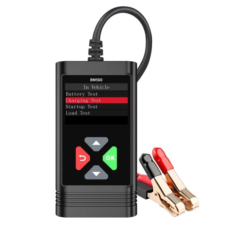 KINGBOLEN BM560 6V 12V Car Digital Load Battery Tester, BM560