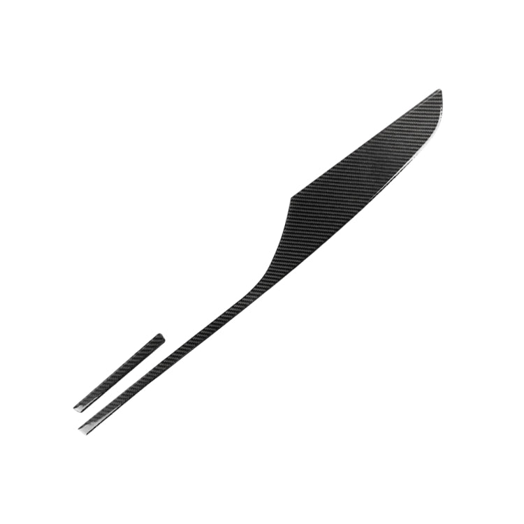 Car Carbon Fiber Dashboard Decorative Strip for Audi A6 S6 C7 A7 S7 4G8 2012-2018, Left Drive, Dashboard, Left Drive