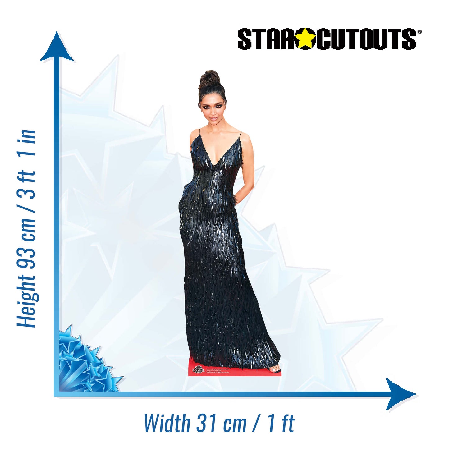CS1125 Deepika Padukone Cutout Star Mini Height 83cm