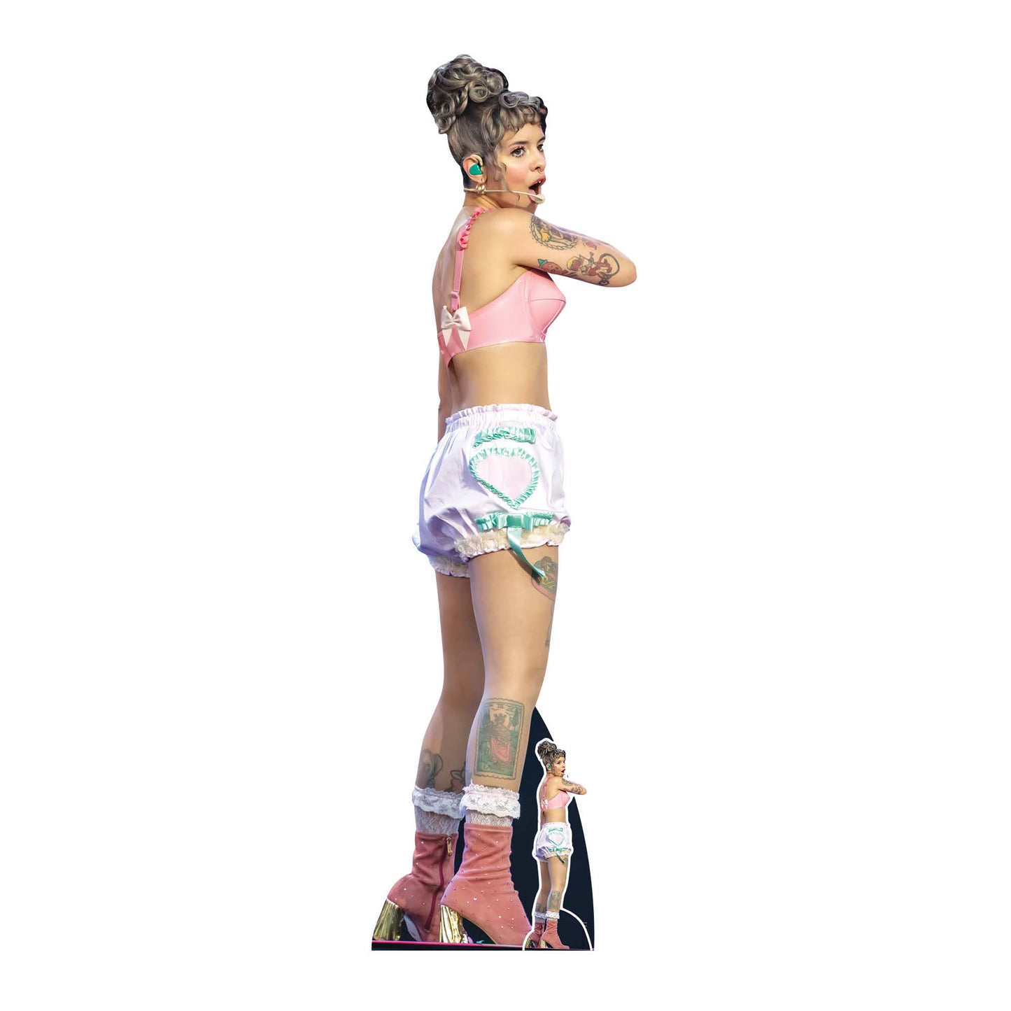 CS1157 Melanie Martinez on Stage Height 172cm Lifesize Cardboard Cut Out With Mini