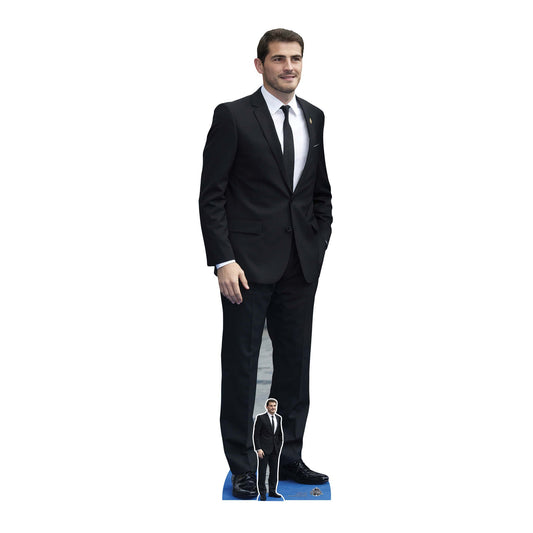 CS1158 Iker Casillas Height 187cm Lifesize Cardboard Cut Out With Mini