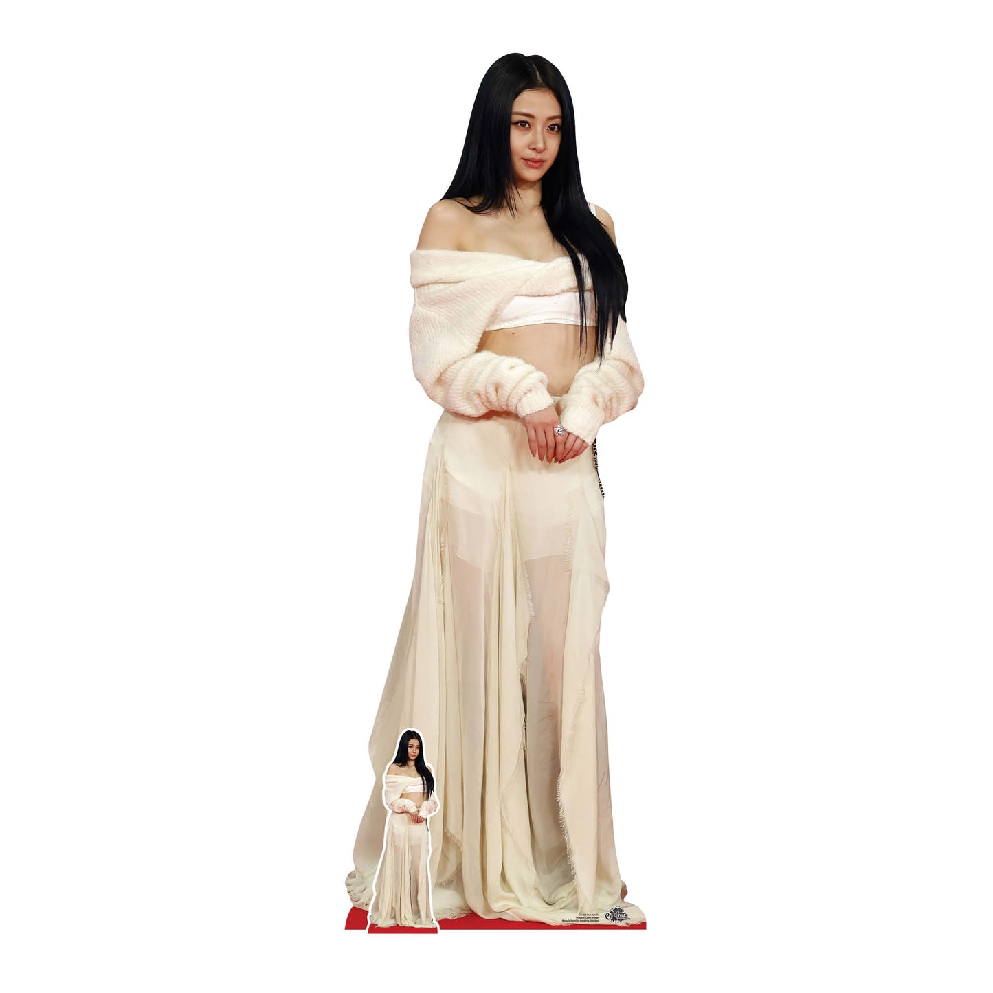CS1206 Huh Yun-jin  Cardboard Cut Out Height 176cm