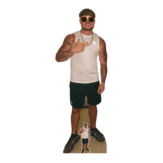 CS1250 Ibiza Final Boss Cardboard Cutout Height 182cm