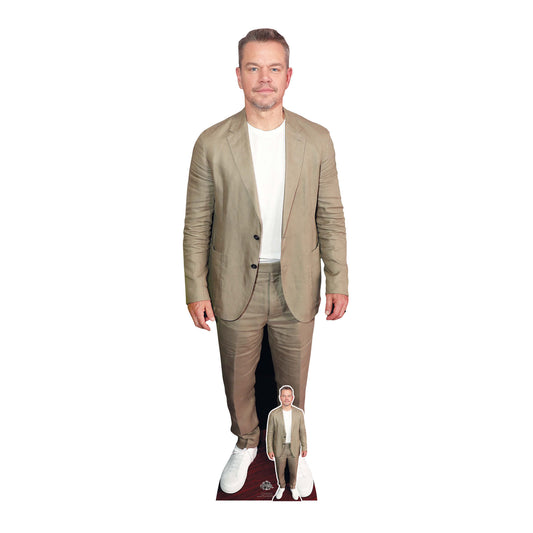 CS1293 Matt Damon Cardboard Cutout Height 179cm