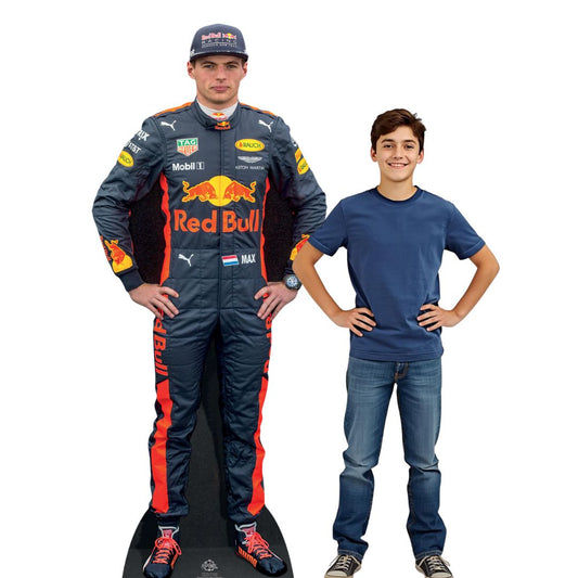 CS667 Max Verstappen Height 177cm Lifesize Cardboard Cut Out With Mini