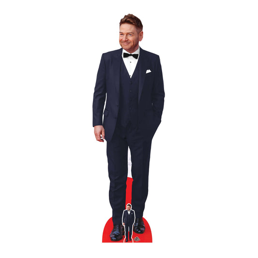 CS977 Kenneth Branagh Height 178cm Lifesize Cardboard Cut Out With Mini