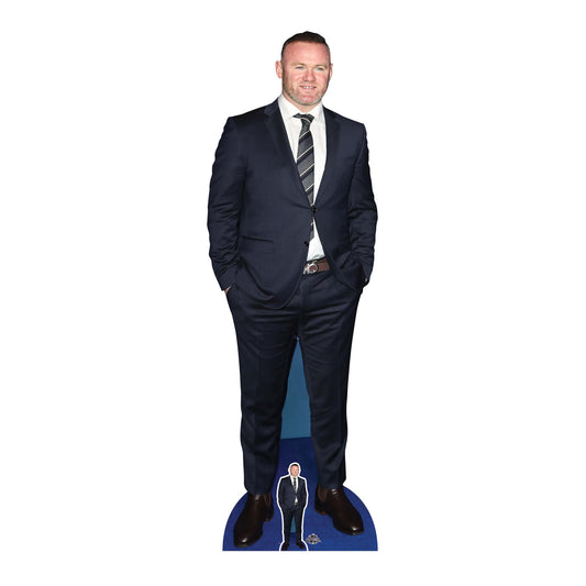 CS995 Wayne Rooney Height 177cm Lifesize Cardboard Cut Out With Mini