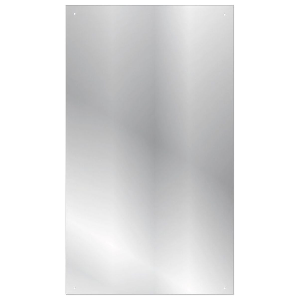 Rectangular Glass Mirror Including Fixings Pre-Drilled 500 x 700 x 4mm