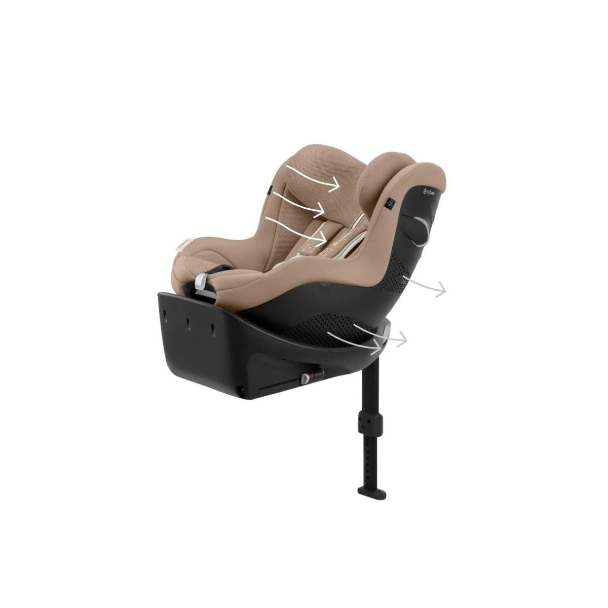 Cybex Sirona G i-Size Plus Group 0/1 Car Seat - Almond Beige