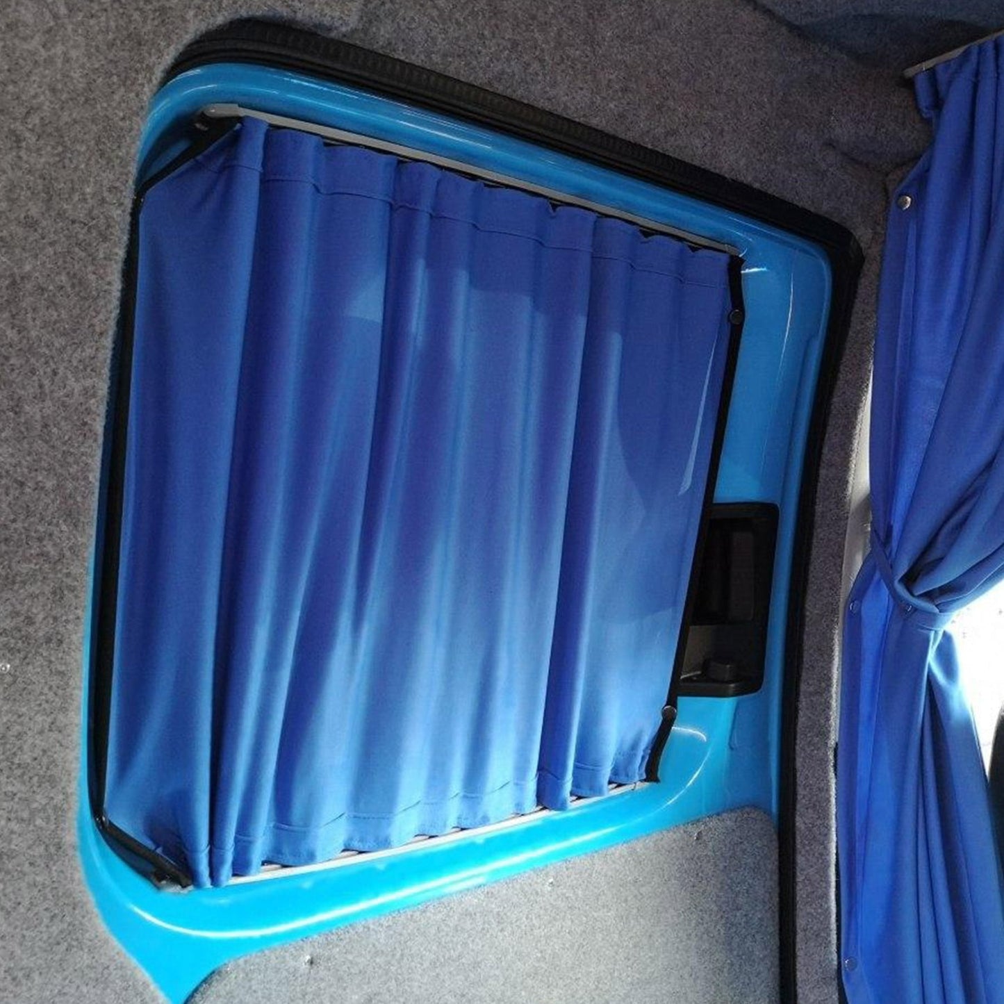 For VW Caddy Premium 1 x Side Sliding Door Window Curtains Van-X