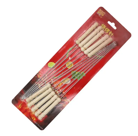 Stainless Steel BBQ Kebab Skewers Set Premium Quality for Ultimate Grilling