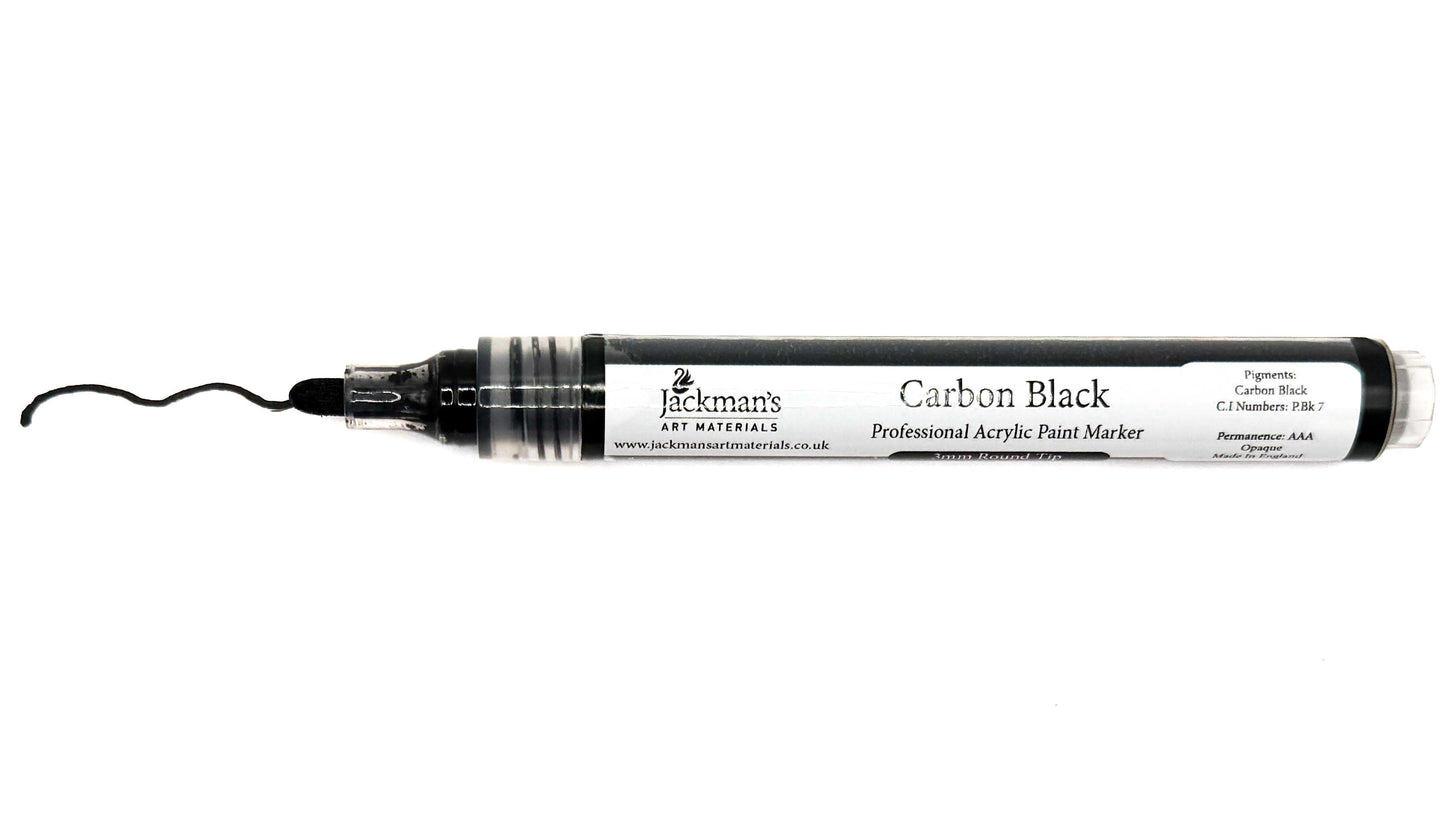 Set of 5 Acrylic Marker Pens (Loose)