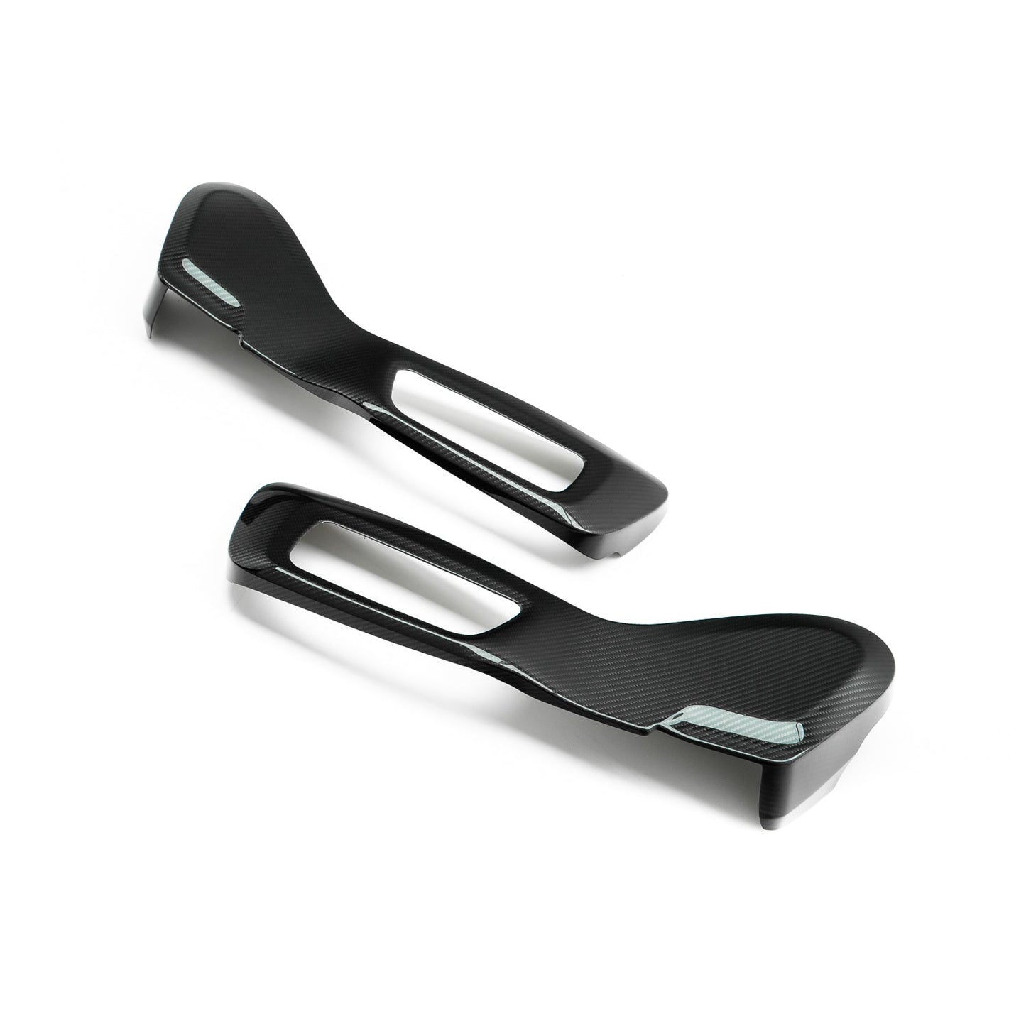 SHFT BMW G80 & G81 M3 Gloss Carbon Fibre Seat Base Trims
