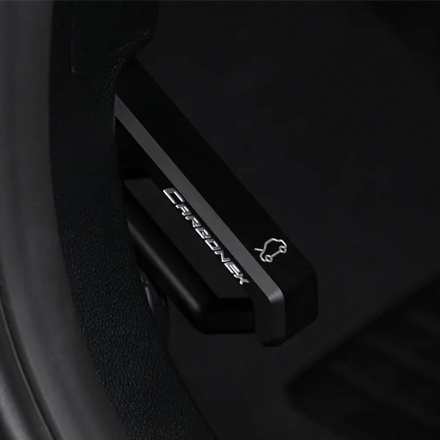 Carbonex BMW E Series Bonnet Hood Latch Handle In Black (1 & 3 Series including 1M & E9X M3)