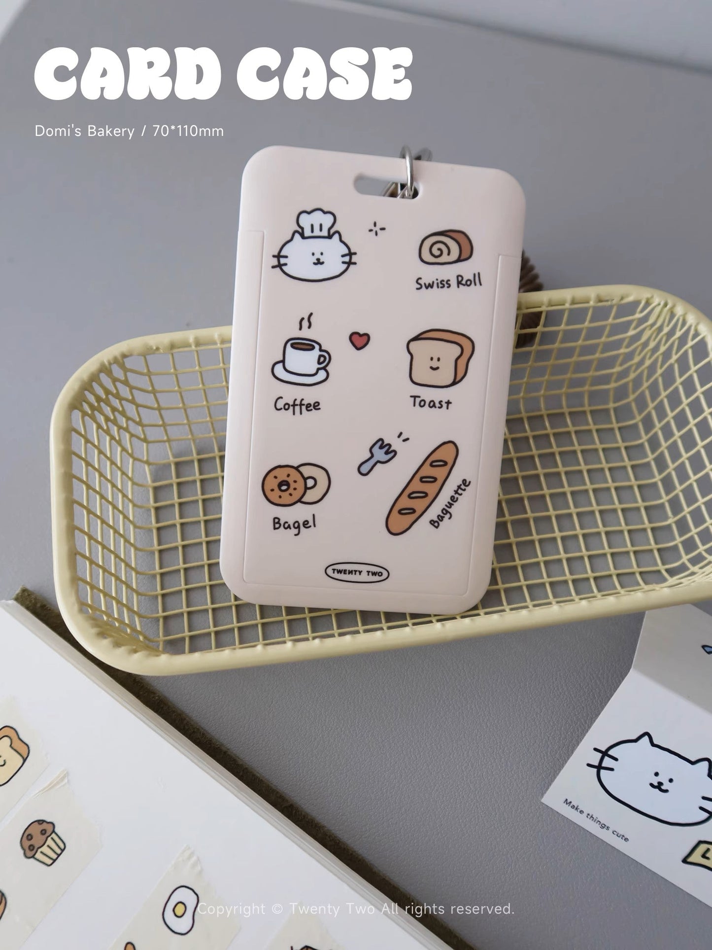 Twenty Two | Kitty ID Card Protector Pocket