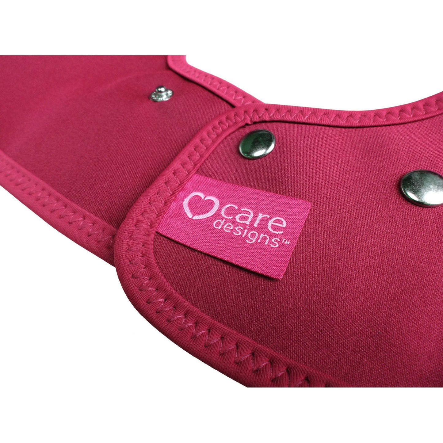 Tabard style adult bib - Medium Burgundy