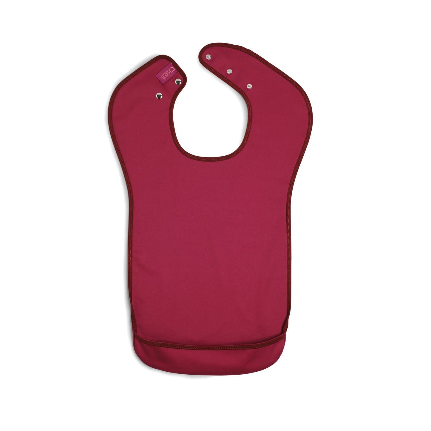 Tabard style adult bib - Small Burgundy