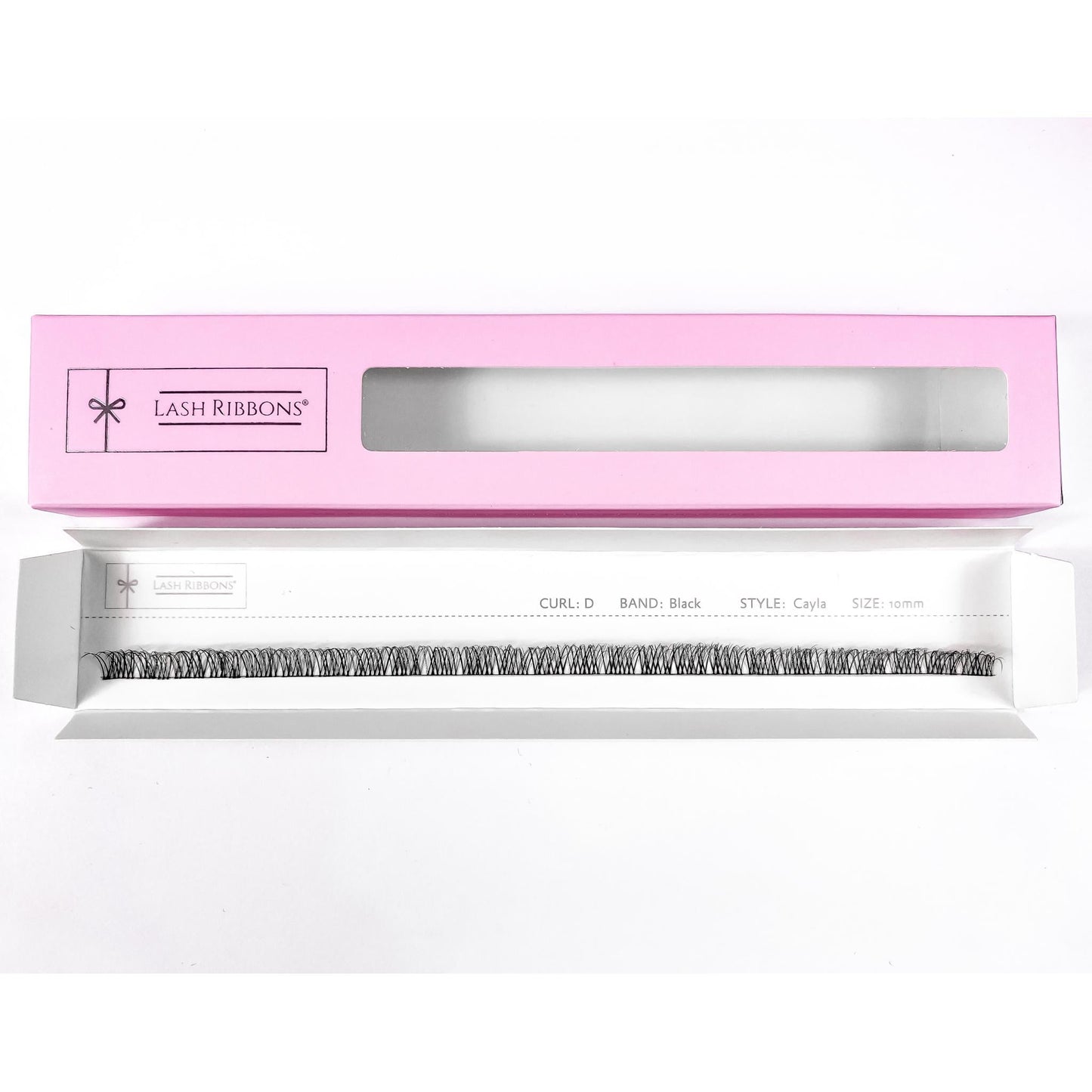 3D 'D' Curl Black Lash Ribbons® Starter Kit (With Ultimate Bond)