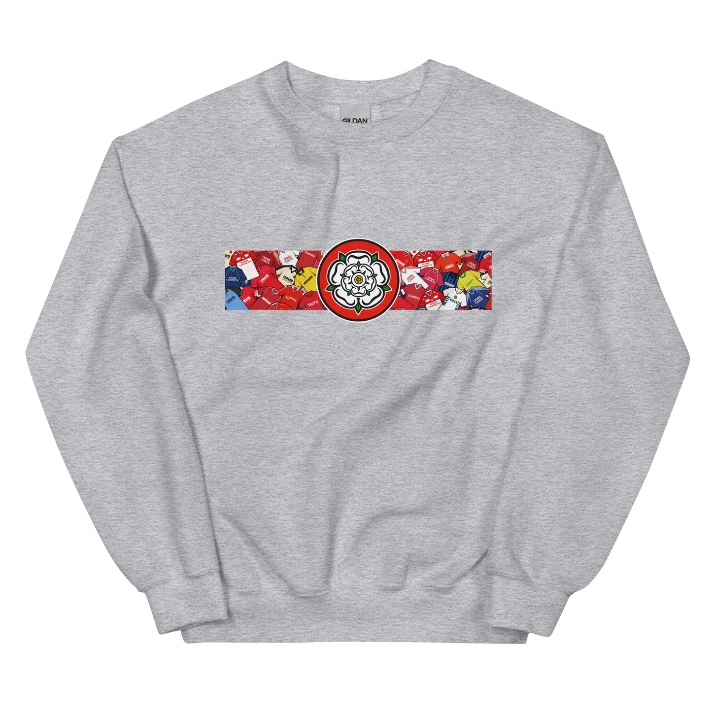 Barnsley Yorkshire Rose Retro Football Unisex Sweatshirt