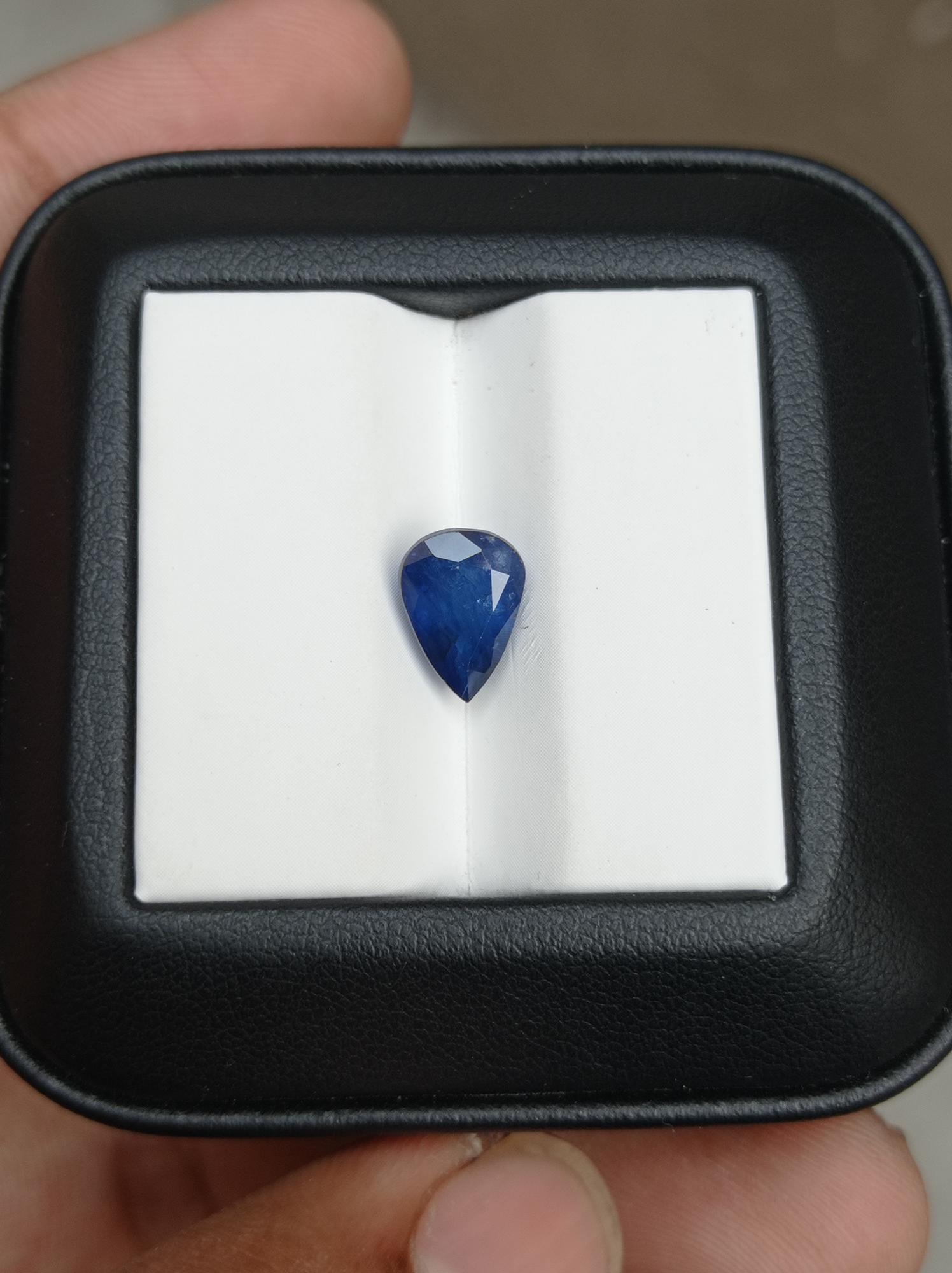 2.95ct Certified Natural Blue Sapphire - September Birthstone