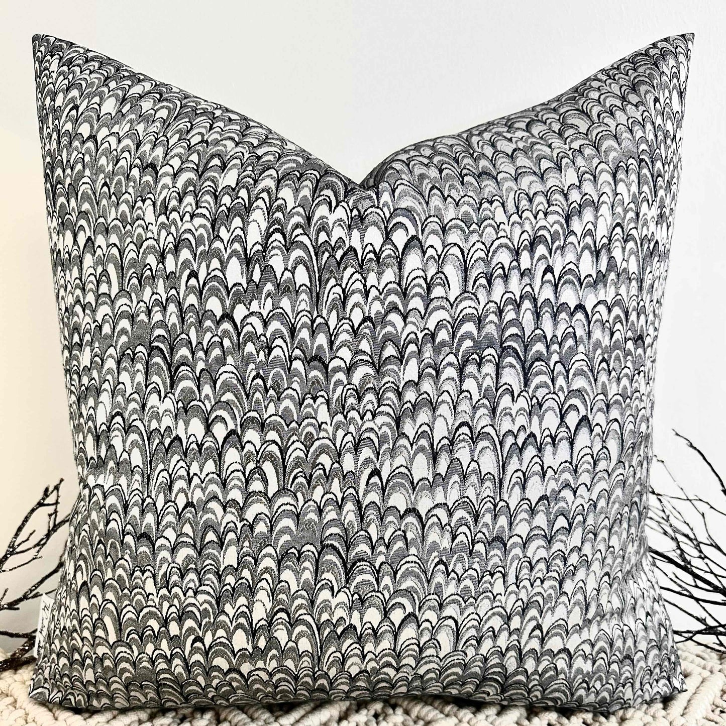 The Couture Cushion - The Charcoal Amouage - Style No. 165