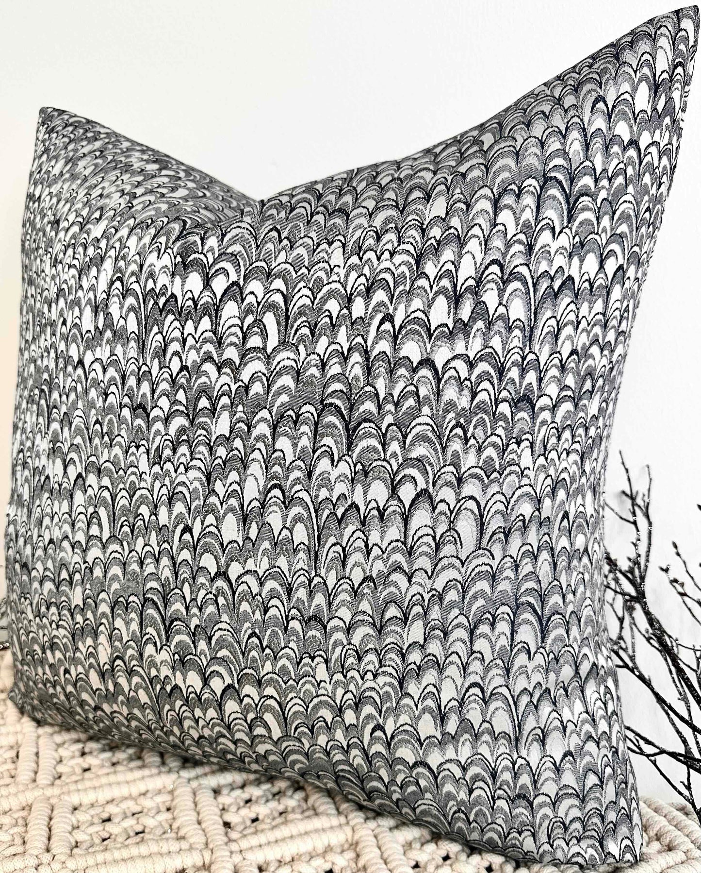 The Couture Cushion - The Charcoal Amouage - Style No. 165