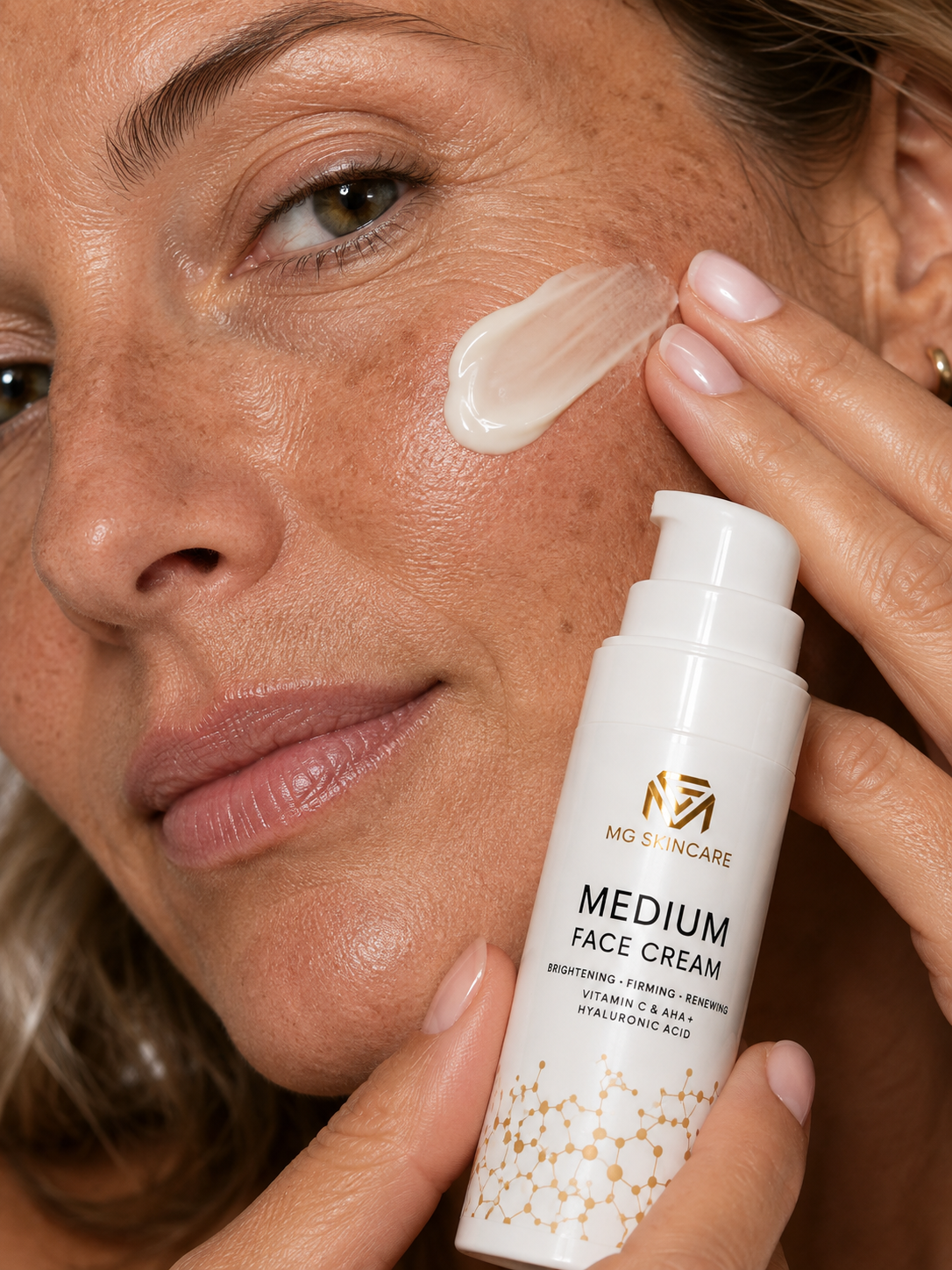 MEDIUM FACE CREAM RETINOL - Advanced Retinol Renewal system.