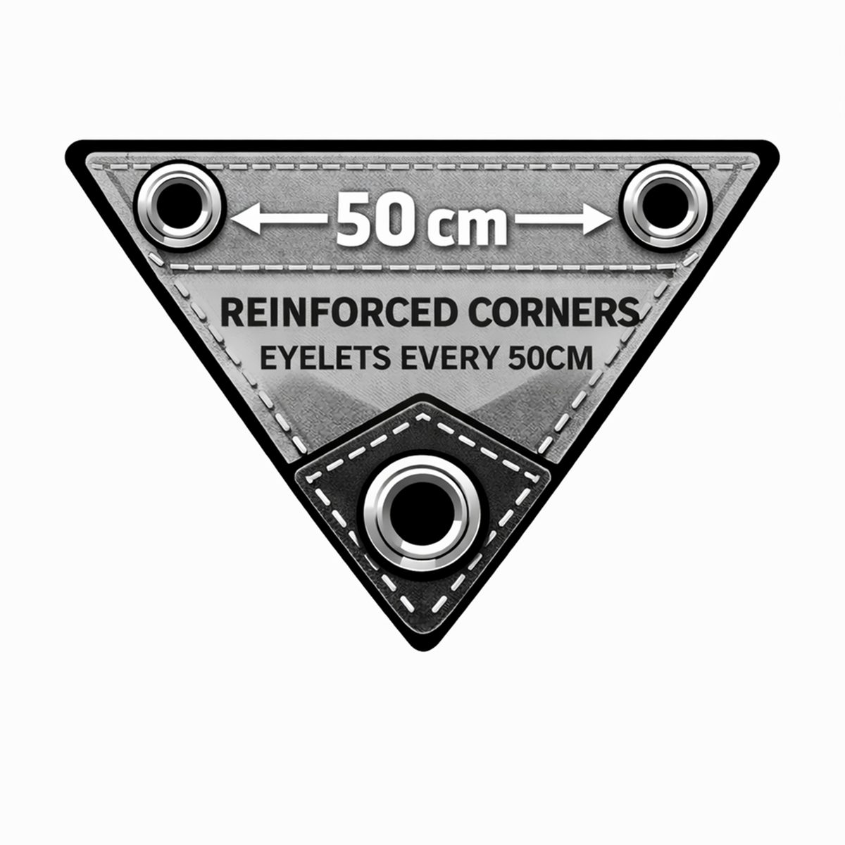 Silver XL-Grade Tarpaulin 8m x 12m