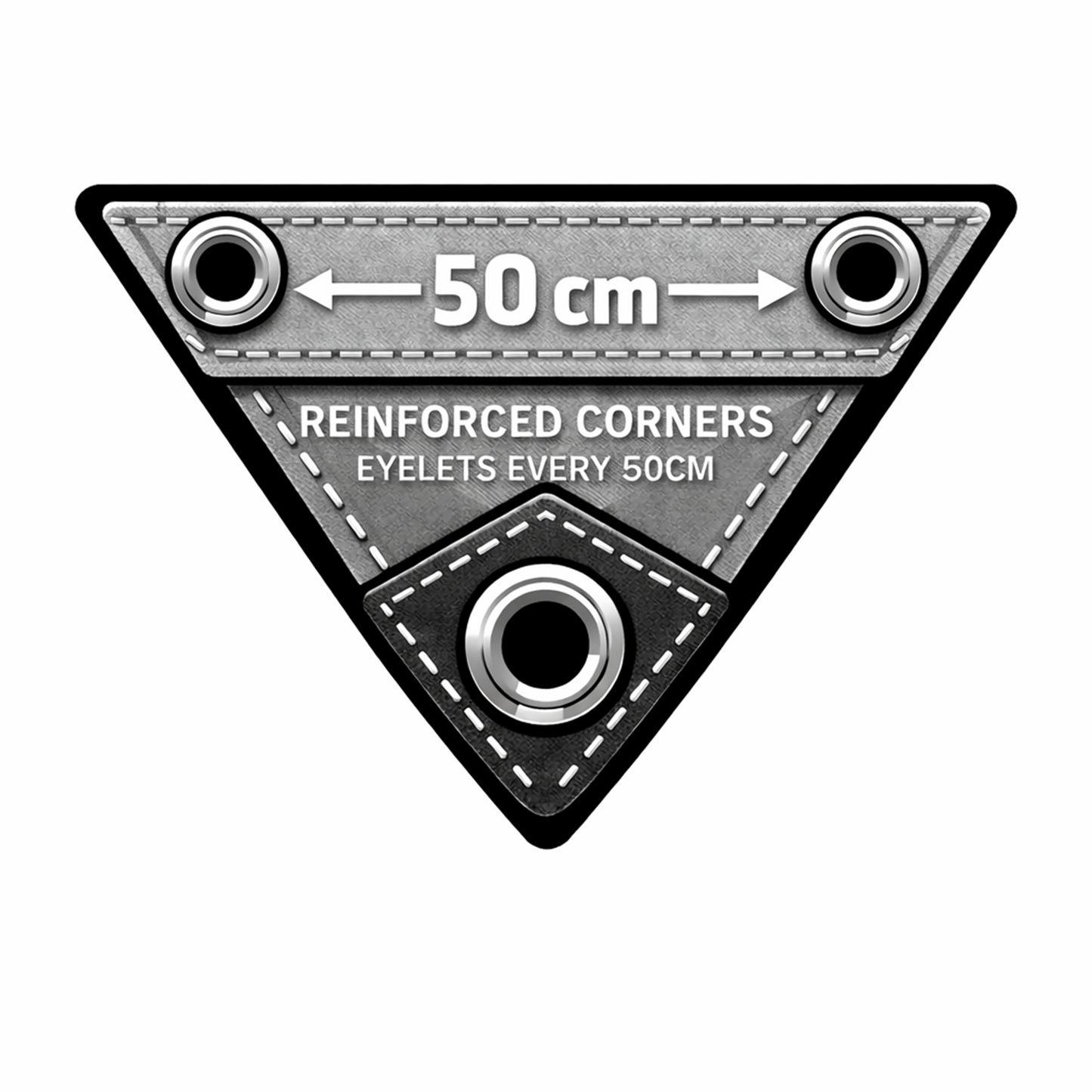 Silver XL-Grade Tarpaulin 4m x 5m