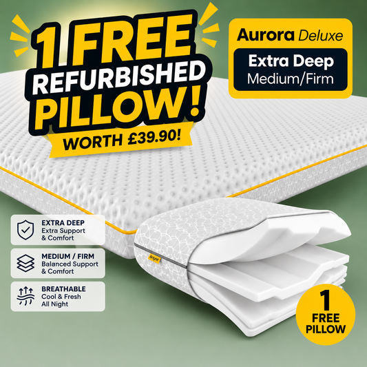 Brightr® Aurora Deluxe mattress topper Refurbished