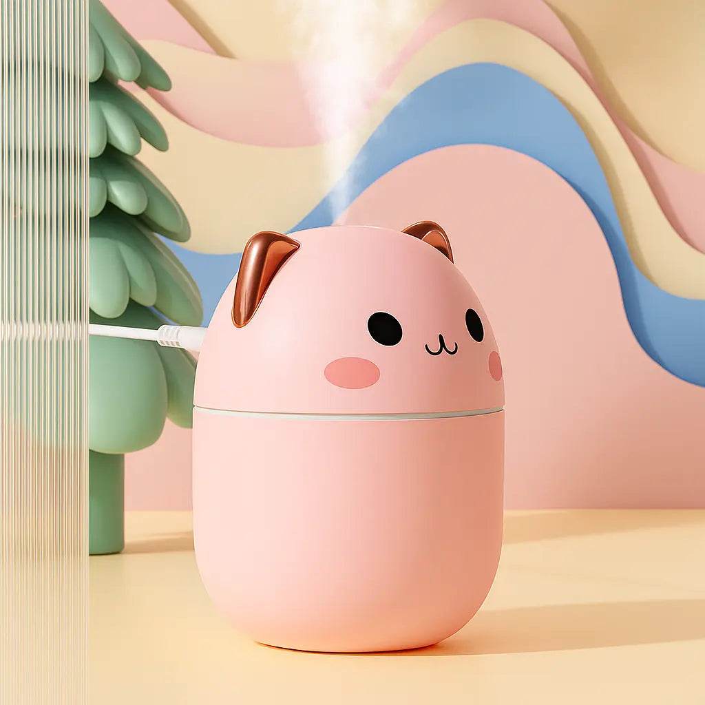 Air Purifier With Led Cool Mist Spray