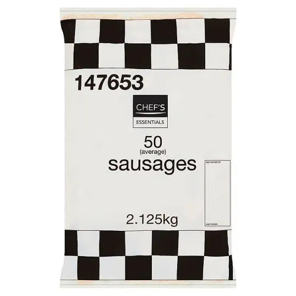 Chefs Essentials 50 (Average) Sausages 2.125kg
